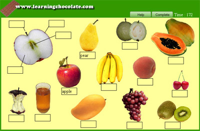 learningchocolate.com partial screenshot